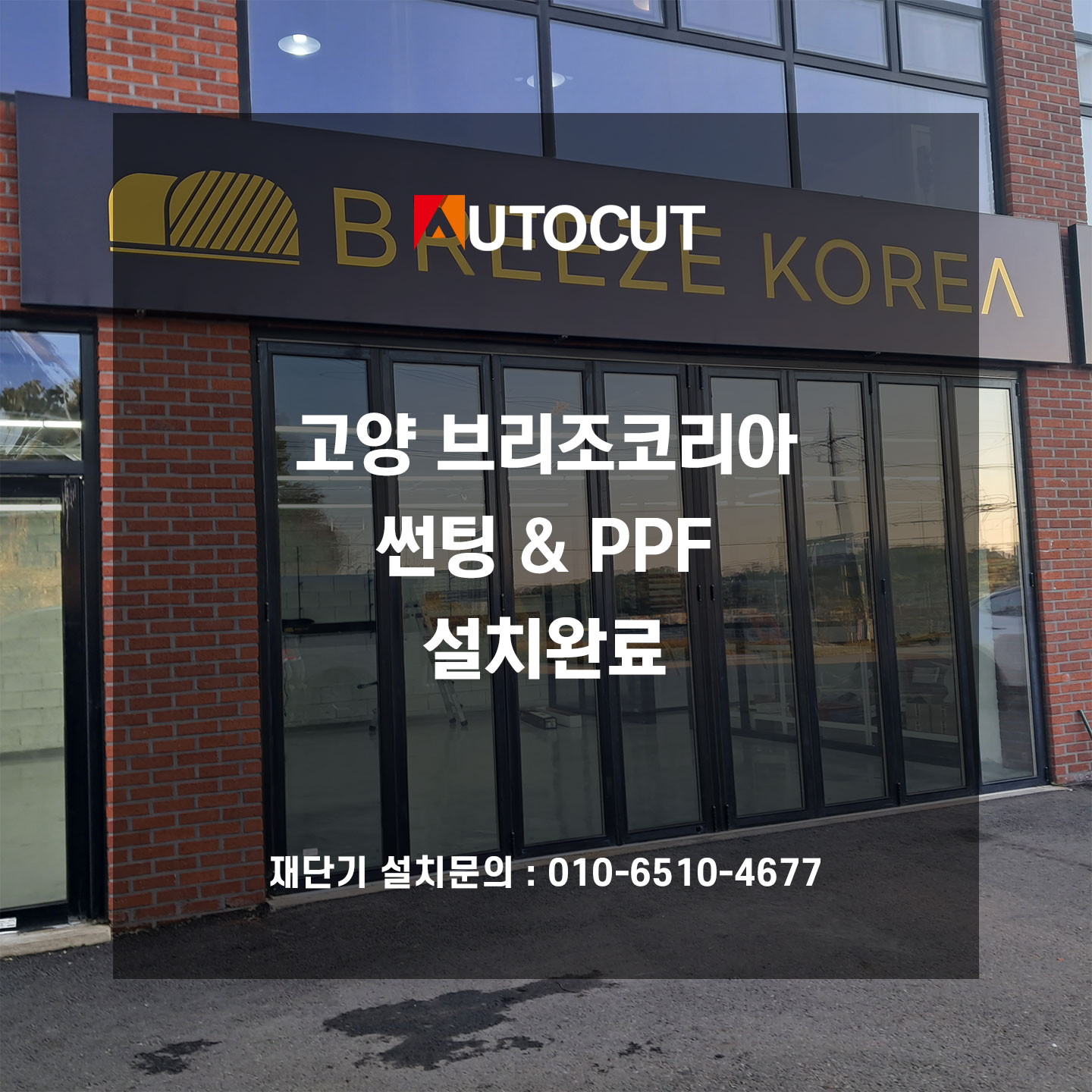 고양 브리조코리아 썬팅 & PPF 설치완료 첨부파일 : 1695704405.jpg